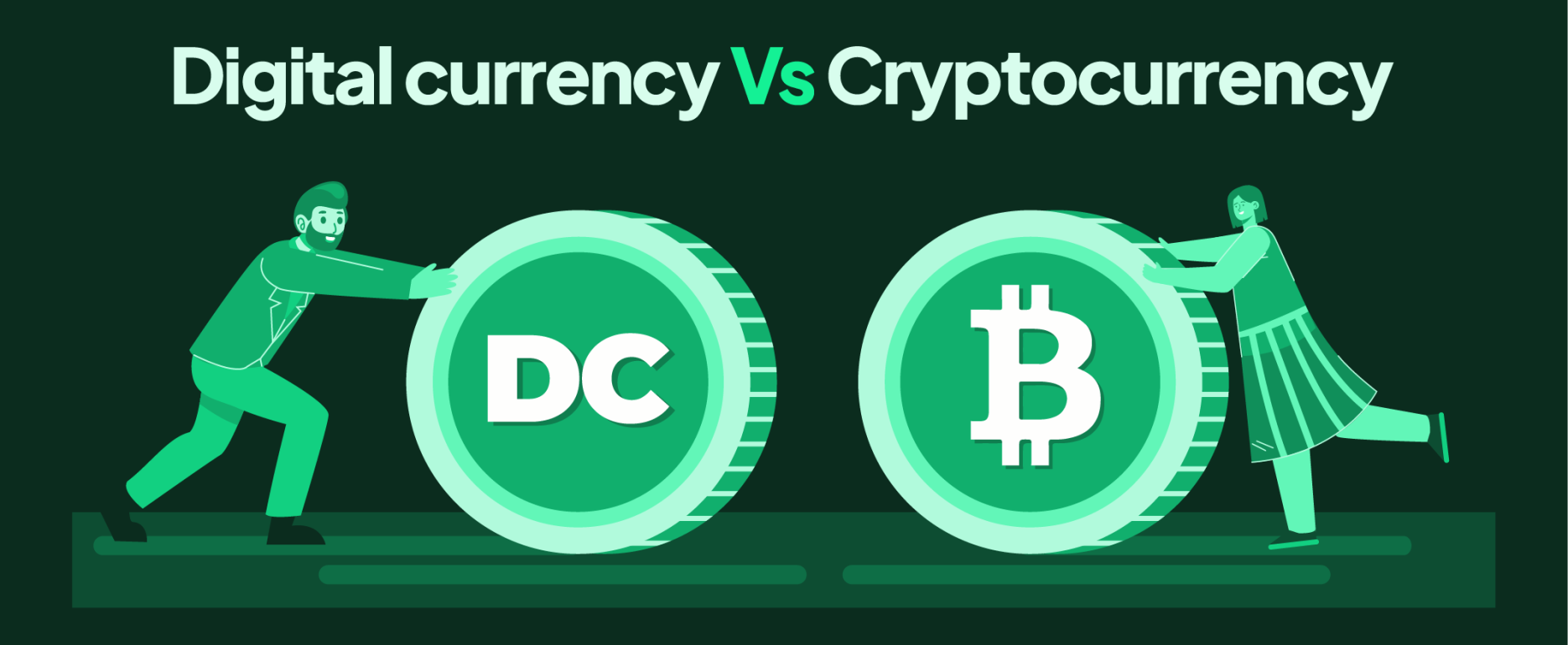 digital currency vs cryptocurrency